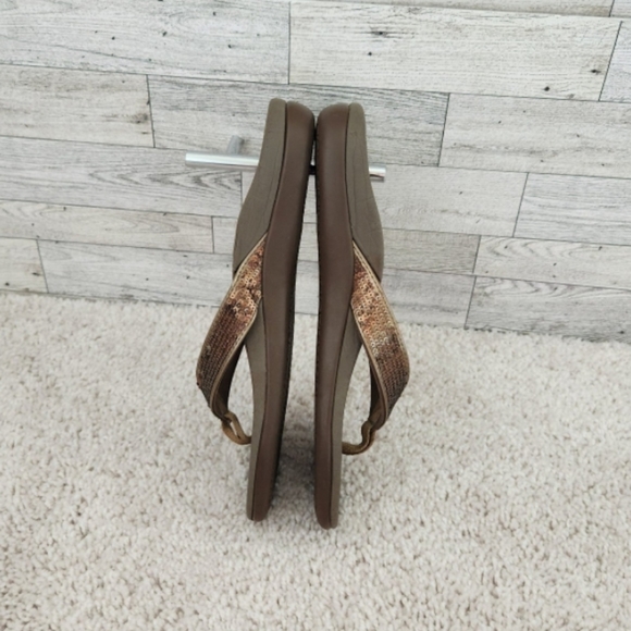 Vionic Tide Sequins Toe Post Sandals - Picture 5 of 6